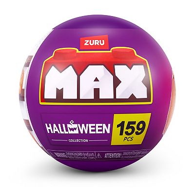 MAX Premium Bricks LED Halloween Building Collection (Naughty) by ZURU