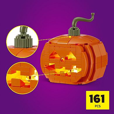 MAX Premium Bricks LED Halloween Building Collection (Happy) by ZURU