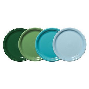 Fiesta 4 pc Bistro Coupe 9-inch Luncheon Plate Set