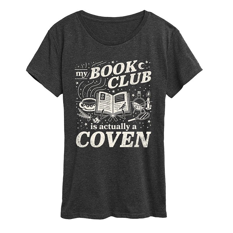 Women's My Book Club Is Actually A Coven Graphic Tee, 