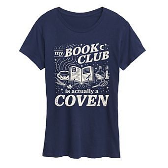 Women's My Book Club Is Actually A Coven Graphic Tee