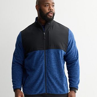 Big & Tall Tek Gear® Microfleece Full Zip Jacket