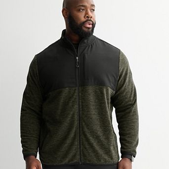 Big & Tall Tek Gear® Microfleece Full Zip Jacket