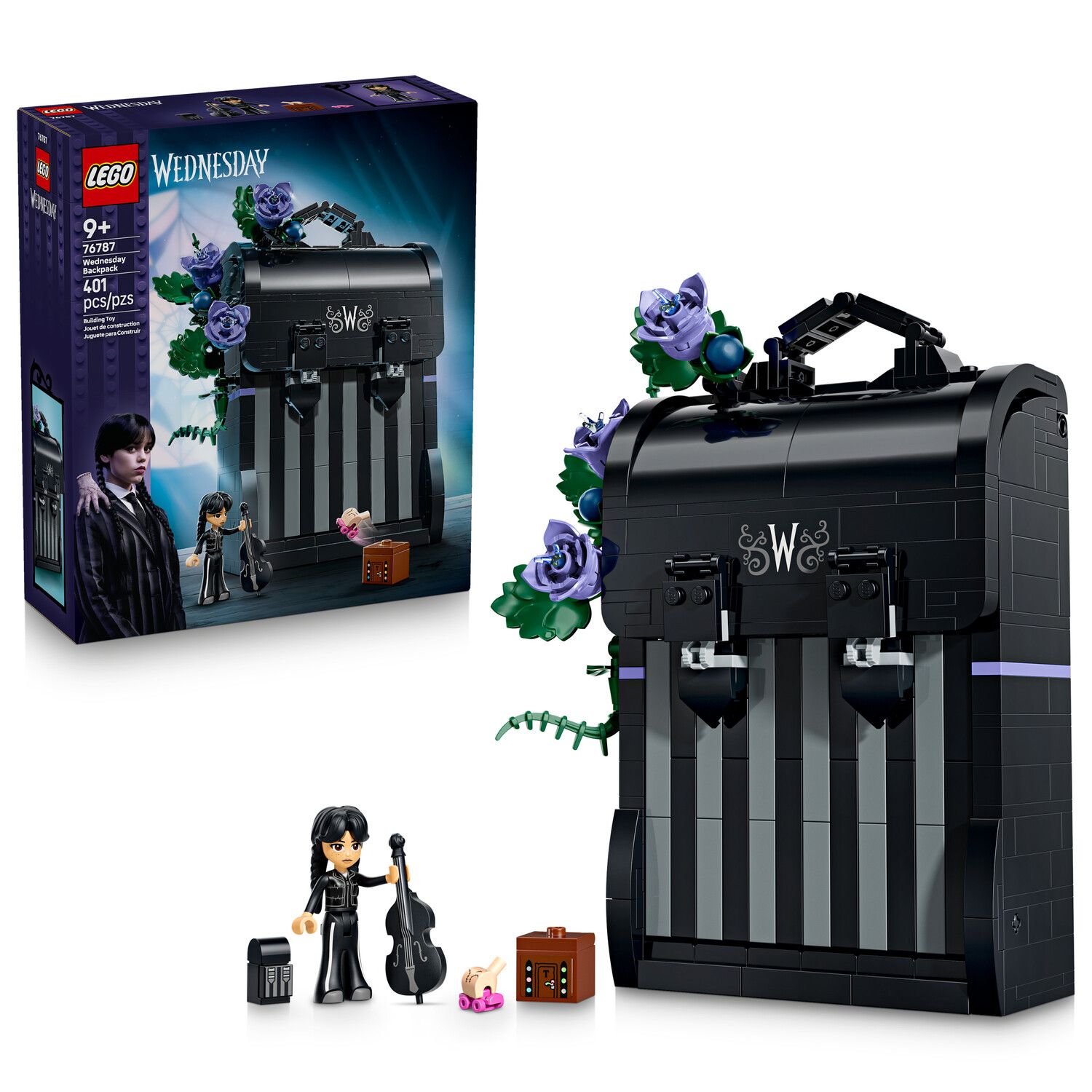 Детский конструктор LEGO Wednesday Backpack 76787 Building Kit (401 Pieces) — фото 1