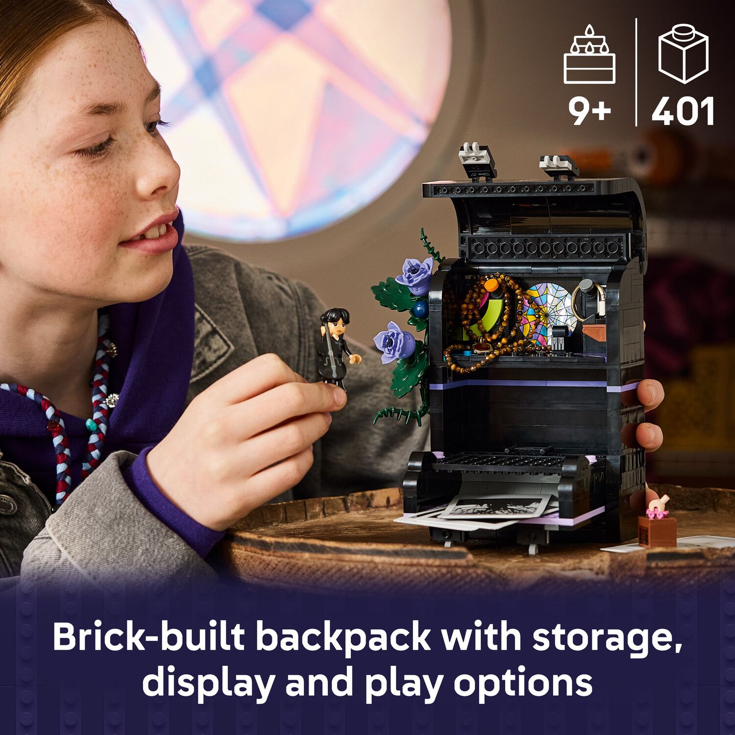 Детский конструктор LEGO Wednesday Backpack 76787 Building Kit (401 Pieces) — фото 2