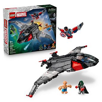 LEGO Marvel Avengers Doomsday Quinjet 76347 Building Kit (433 Pieces)