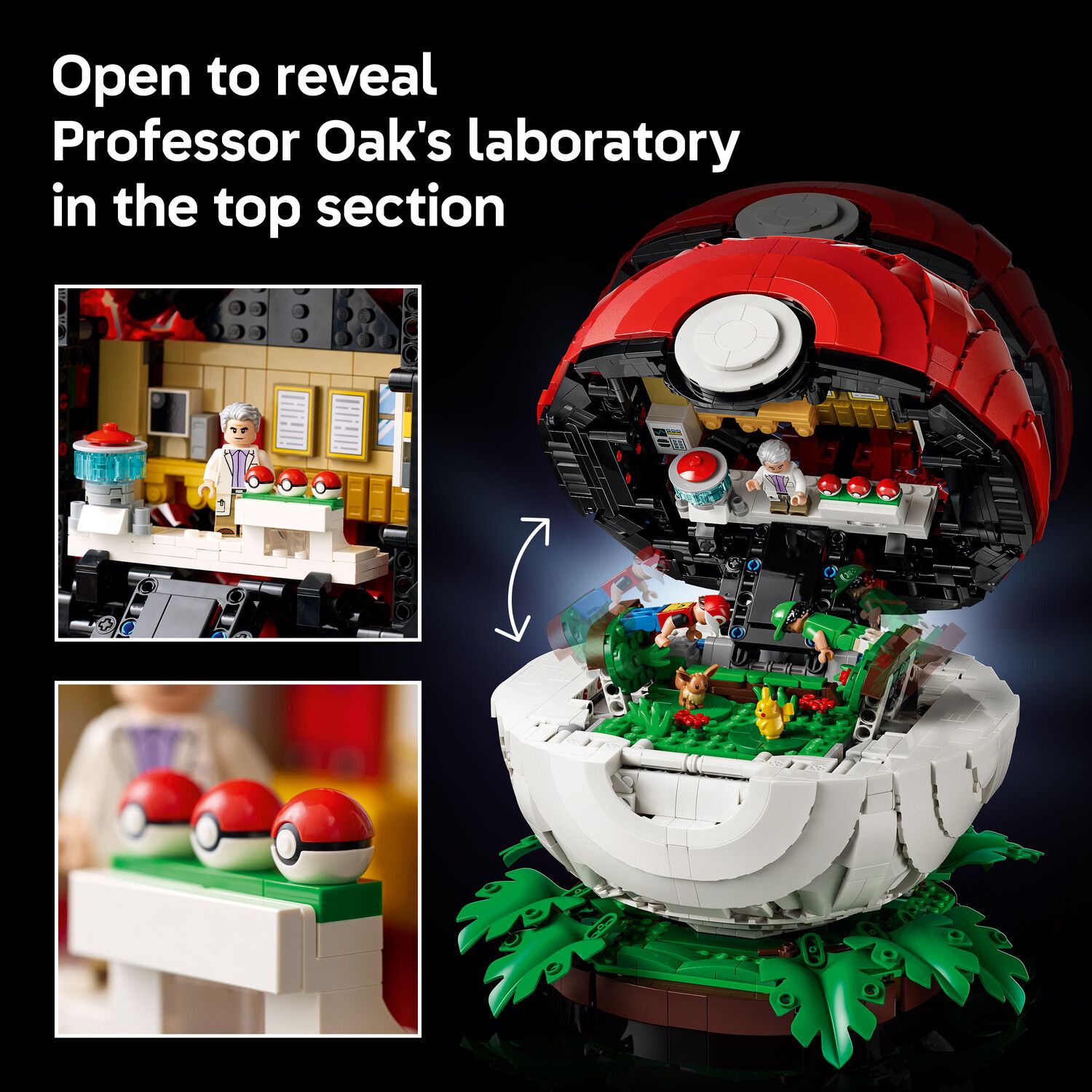 Детский конструктор LEGO Pokémon Iconic Trainer Moments Poké Ball 72154 Building Kit (2386 Pieces) — фото 4