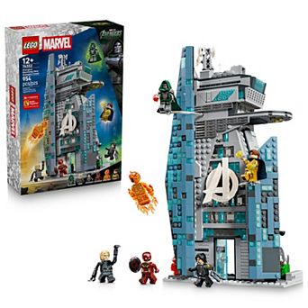 LEGO Marvel Avengers Doomsday New Avengers Tower 76352 Building Kit (954 Pieces)