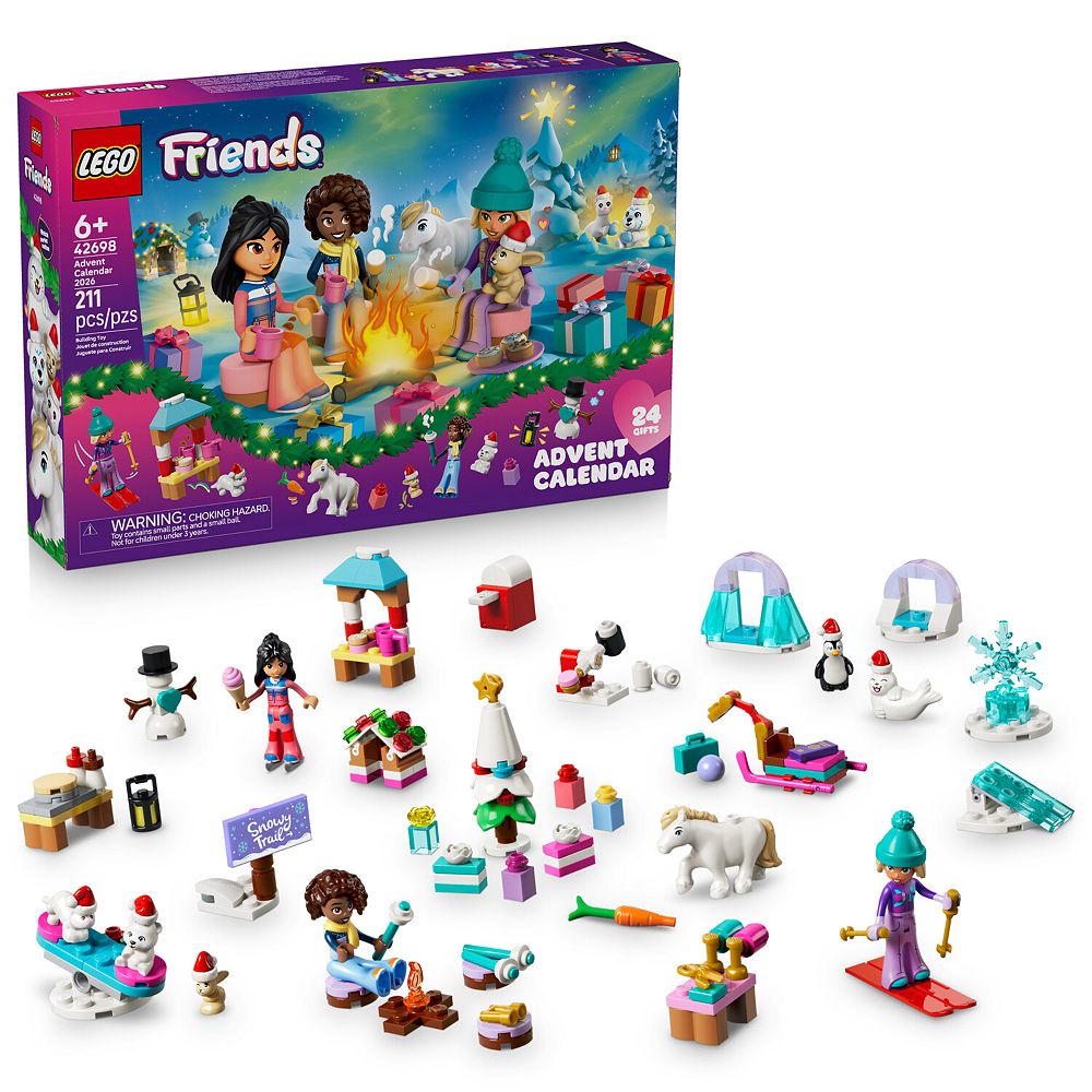 ヘレナルビンスタイン サンプル LEGO Friends Advent Calendar 42698 Building Kit (211 Pieces)