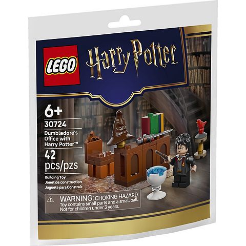 Детские конструкторы LEGO Harry Potter Dumbledore's Office 30724 Building Kit (42 Pieces)