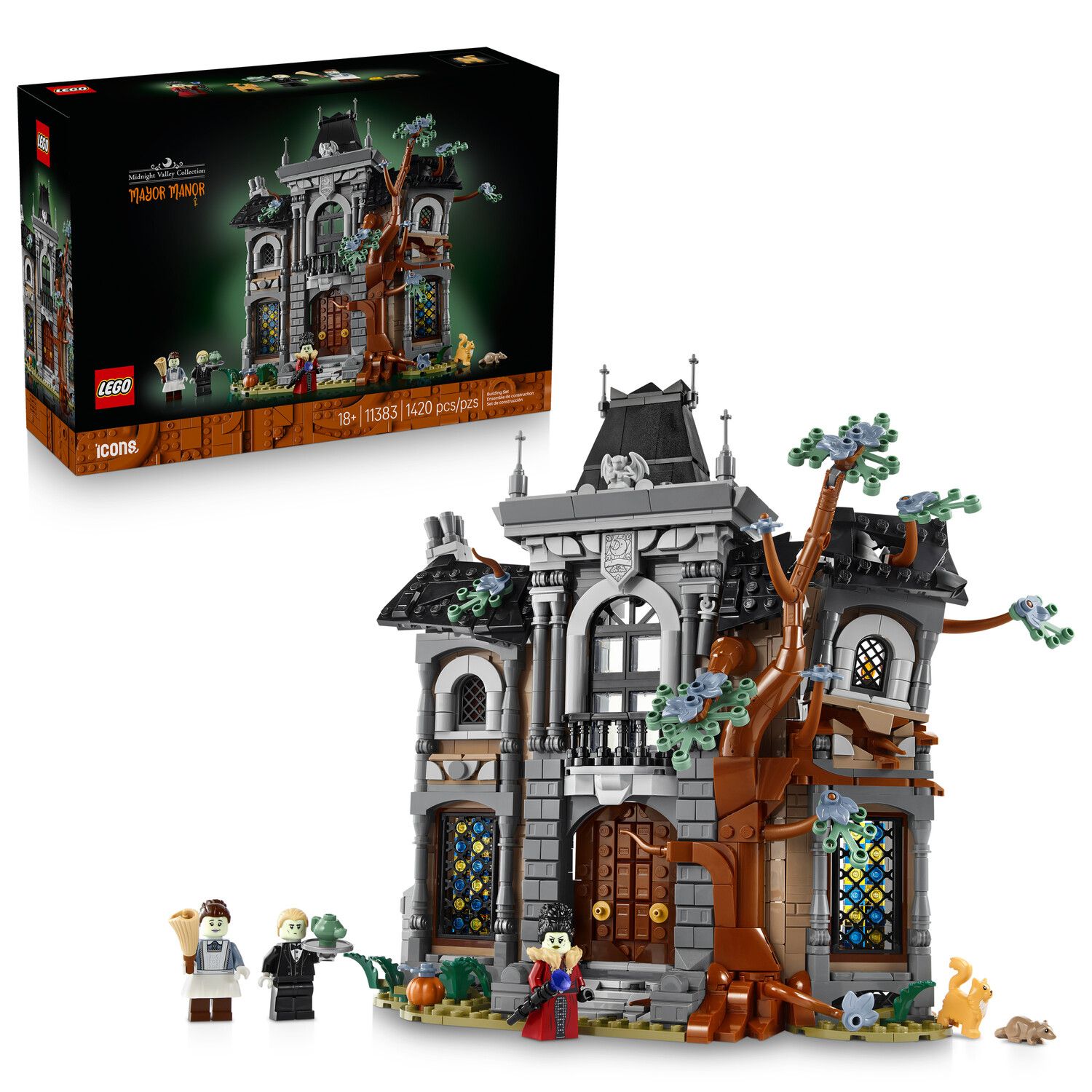 Детский конструктор LEGO Icons Mayor Manor 11383 Building Kit (1420 Pieces) — фото 1