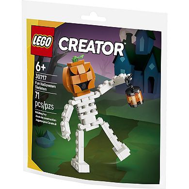LEGO Creator Fun Halloween Skeleton 30717 Building Kit (71 Pieces)