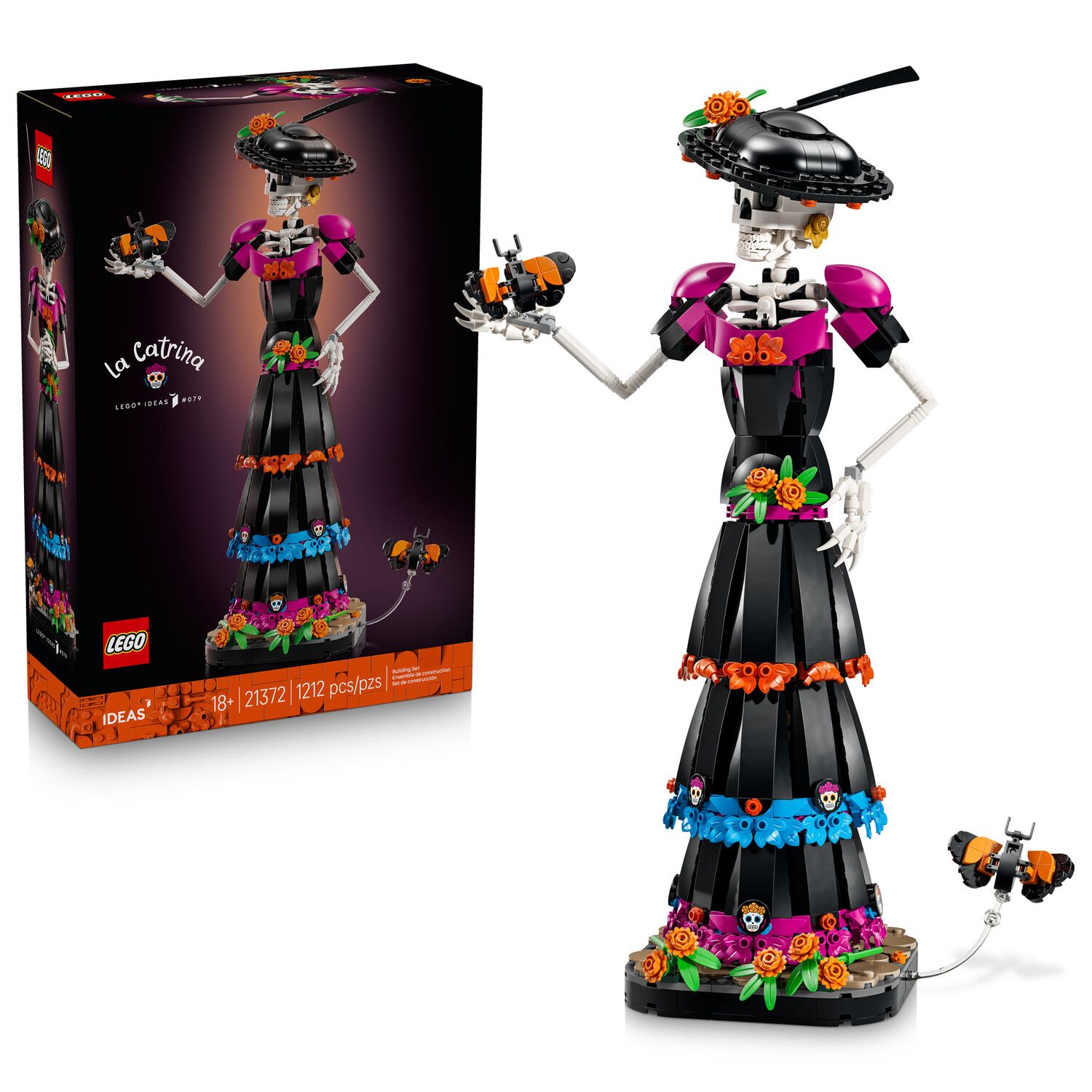 Детские конструкторы LEGO Ideas La Catrina 21372 Building Kit (1212 Pieces)