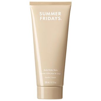 Summer Fridays Body Butter Balm Vanilla - Rich Body Cream with Hyaluronic Acid
