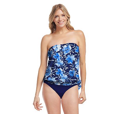 Women's Mazu Swim Blouson Tankini Top