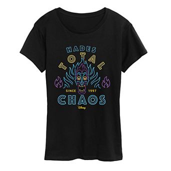 Women's Disney's Hades Total Chaos Graphic Tee