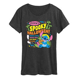 Women's Disney's Lilo & Stitch “Stitch's Spooky Halloween” Graphic Tee
