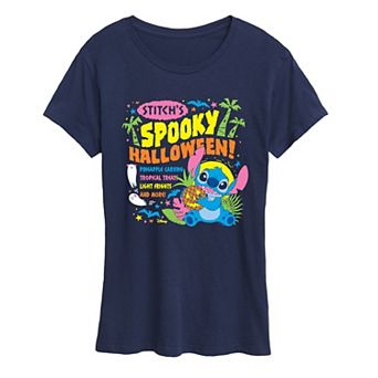 Women's Disney's Lilo & Stitch “Stitch's Spooky Halloween” Graphic Tee