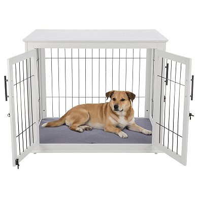 PetMaker 36-inch Wooden Dog Crate