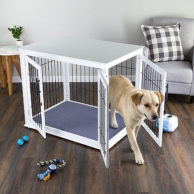 PetMaker 36-inch Wooden Dog Crate