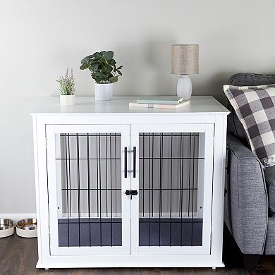 PetMaker 36-inch Wooden Dog Crate