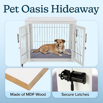 PetMaker 36-inch Wooden Dog Crate