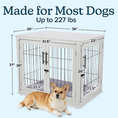 PetMaker 36-inch Wooden Dog Crate