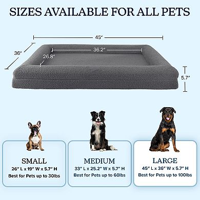 PetMaker Bolster Pet Bed