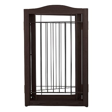PetMaker 4-Panel Pet Gate with Door
