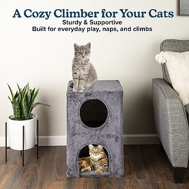 PetMaker 2-Story Cat Condo House for Indoor Use