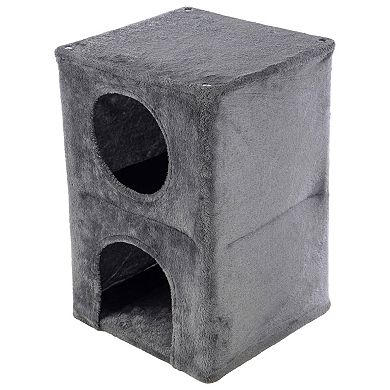 PetMaker 2-Story Cat Condo House for Indoor Use