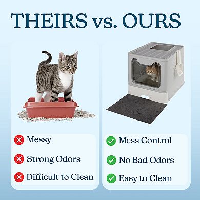 PetMaker Hooded Litter Box with Scoop