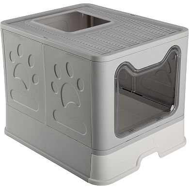 PetMaker Hooded Litter Box with Scoop