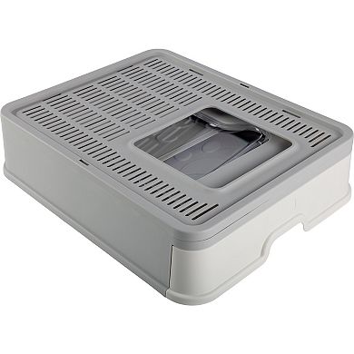 PetMaker Hooded Litter Box with Scoop