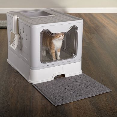 PetMaker Hooded Litter Box with Scoop