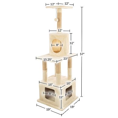 PetMaker Multi-Tier Cat Tree Tower