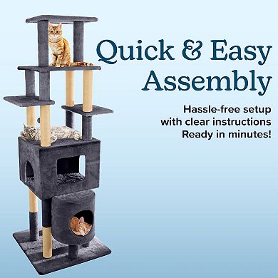 PetMaker 8-Tier Cat Tower with 2 Cat Houses