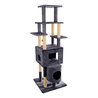 PetMaker 8-Tier Cat Tower with 2 Cat Houses