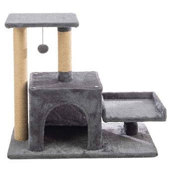 PetMaker Multi-Level Cat Tree with Scratching Post & Play Area