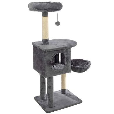 PetMaker 47-inch Multi-Tier Cat Tree Tower