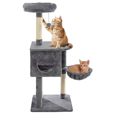 PetMaker 47-inch Multi-Tier Cat Tree Tower