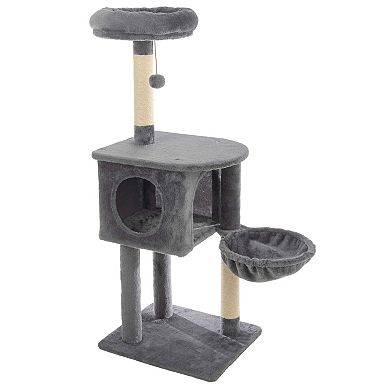 PetMaker 47-inch Multi-Tier Cat Tree Tower