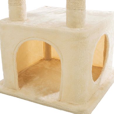 PetMaker 44-inch Multi-Tier Cat Tree Tower