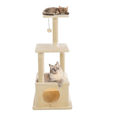 PetMaker 44-inch Multi-Tier Cat Tree Tower