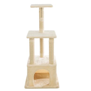 PetMaker 44-inch Multi-Tier Cat Tree Tower