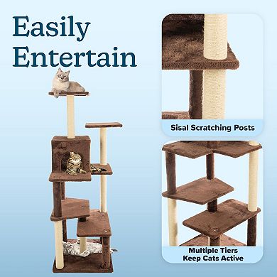 PetMaker 6-Tier Cat Tower Scratching Post