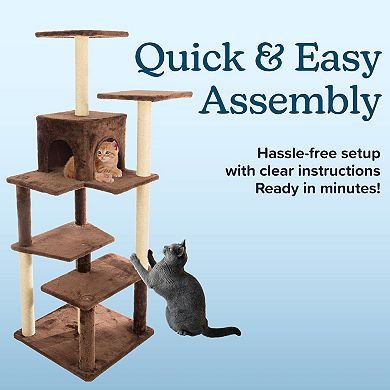 PetMaker 6-Tier Cat Tower Scratching Post