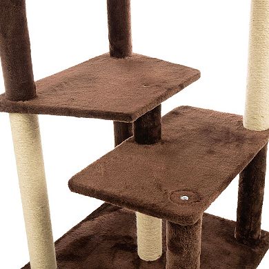 PetMaker 6-Tier Cat Tower Scratching Post