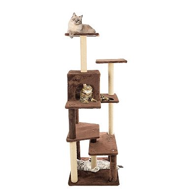 PetMaker 6-Tier Cat Tower Scratching Post