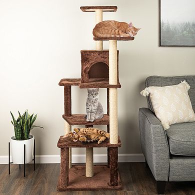 PetMaker 6-Tier Cat Tower Scratching Post